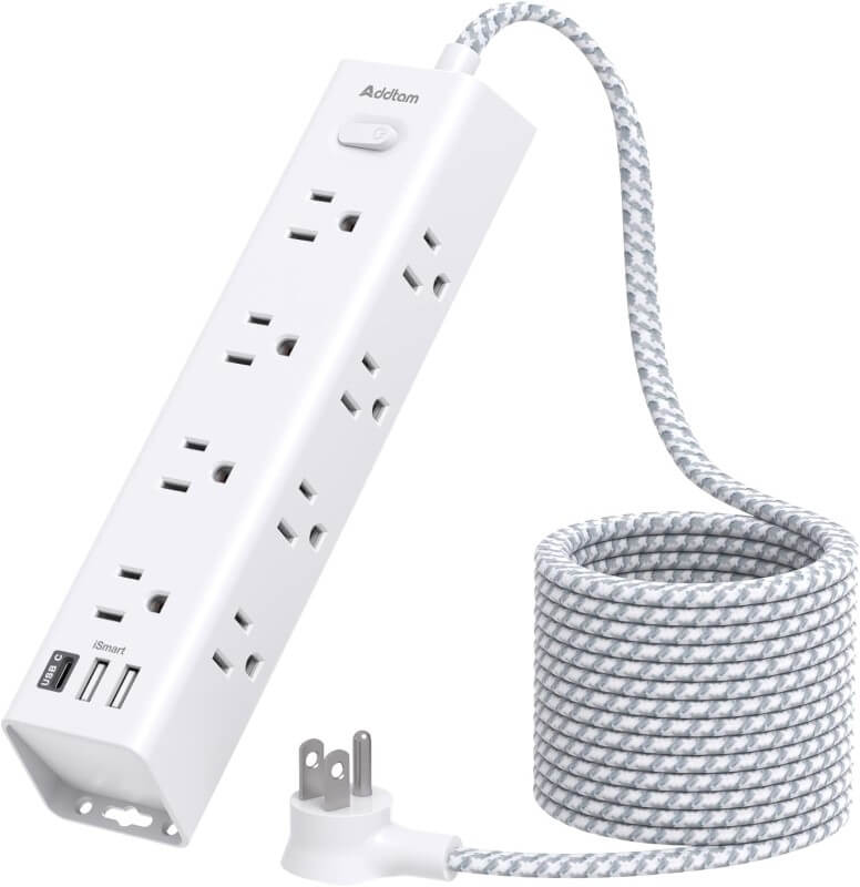Multi-use power strips and outlets